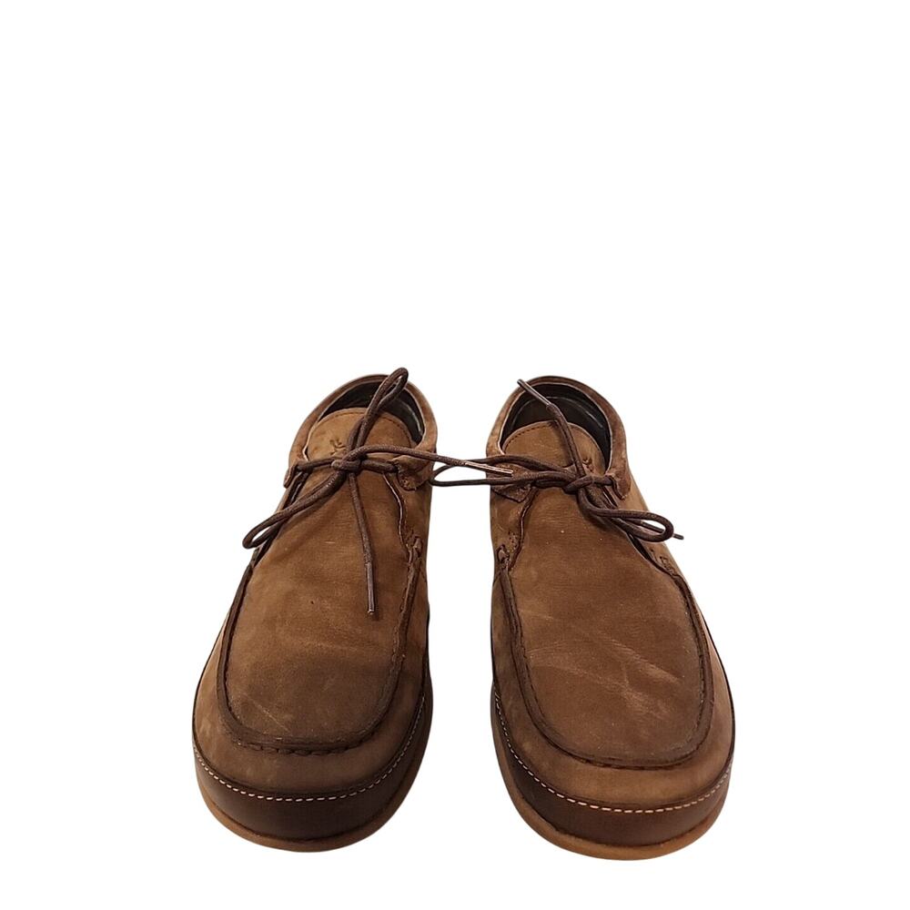 Chaco Pineland Moc Shoes Womens Size 10 Pinecone Brown Loafers Suede Leather